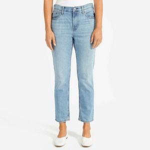 Everlane Women's Straight Leg Jeans - Light Blue